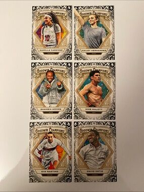 2025 Goodwin Champions Glossy Black Lot (6 Cards)